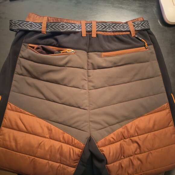 MARZO Snowboarding Quilted Thermal Pants Unisex Outdoor sports size 32 - Picture 9 of 11